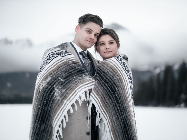 Ethan and Caralei&apos;s wedding in Jasper, Alberta 149
