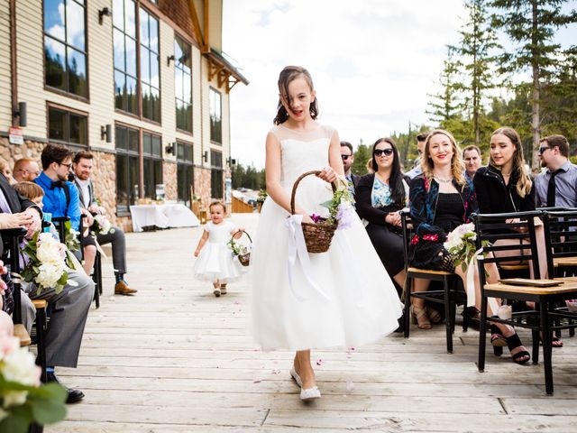 Royd and Kristen&apos;s wedding in Banff, Alberta 33