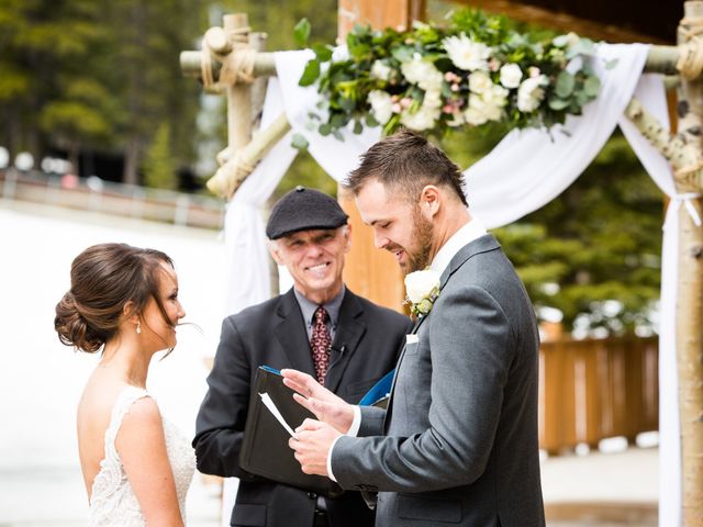 Royd and Kristen&apos;s wedding in Banff, Alberta 44