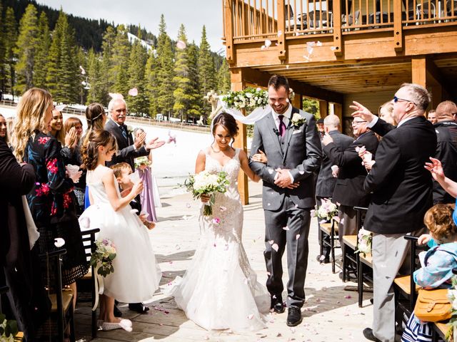 Royd and Kristen&apos;s wedding in Banff, Alberta 50