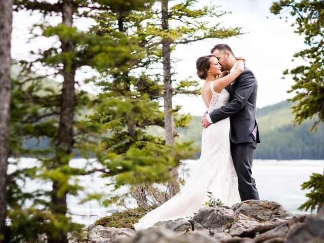 Royd and Kristen&apos;s wedding in Banff, Alberta 61