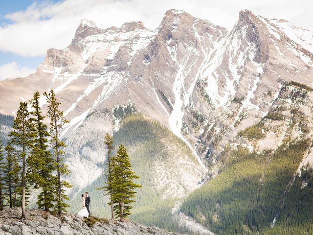 Royd and Kristen&apos;s wedding in Banff, Alberta 62