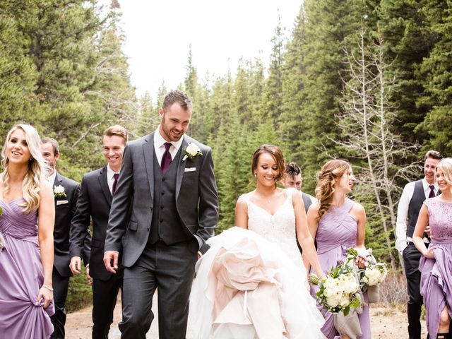 Royd and Kristen&apos;s wedding in Banff, Alberta 65