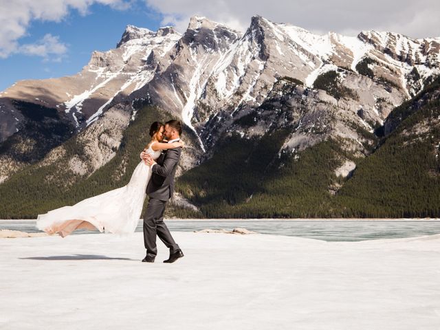 Royd and Kristen&apos;s wedding in Banff, Alberta 82