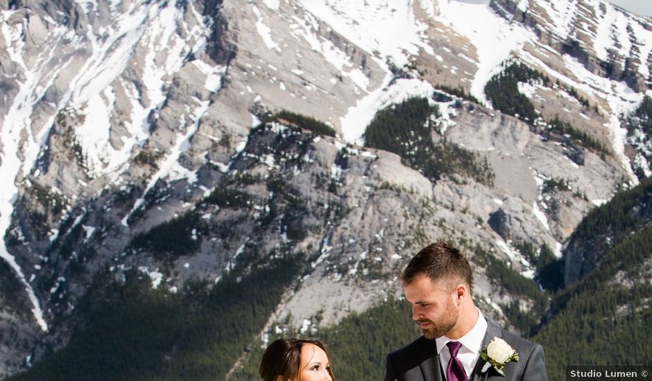 Royd and Kristen's wedding in Banff, Alberta