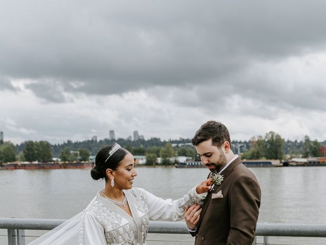 Adam and Imane&apos;s wedding in New Westminster, British Columbia 8