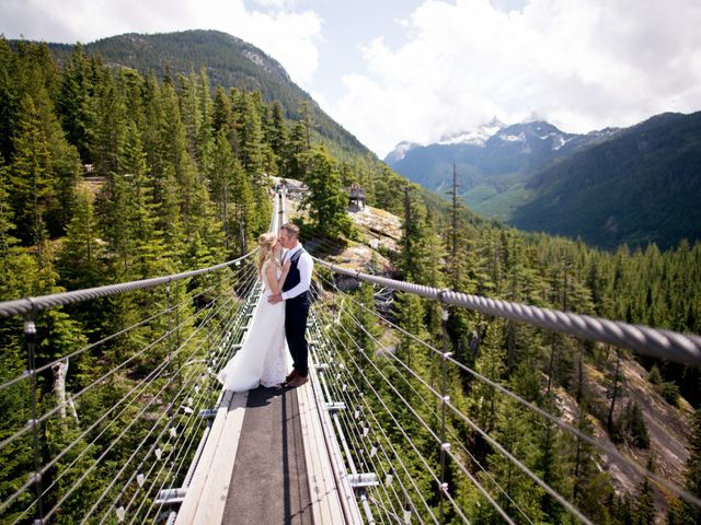 Pamela and Michael&apos;s wedding in Squamish, British Columbia 1