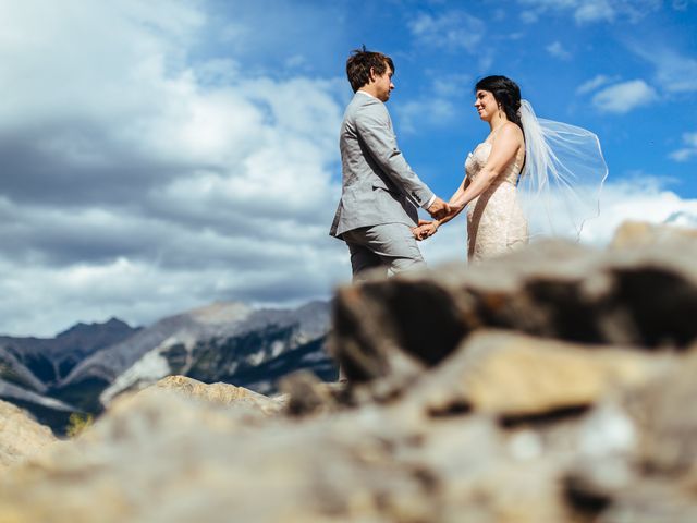 Graeme and Stephanie&apos;s wedding in Jasper, Alberta 27