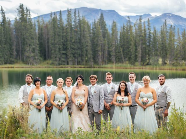 Graeme and Stephanie&apos;s wedding in Jasper, Alberta 29