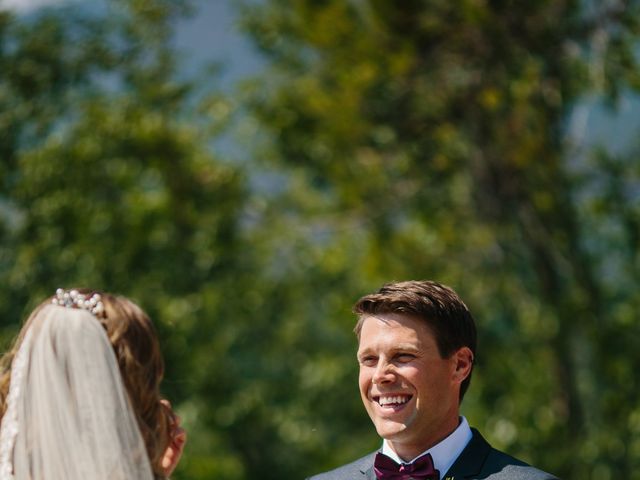 Paul and Krysten&apos;s wedding in Jasper, Alberta 17