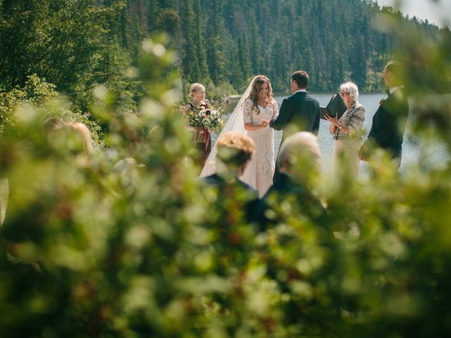Paul and Krysten&apos;s wedding in Jasper, Alberta 19