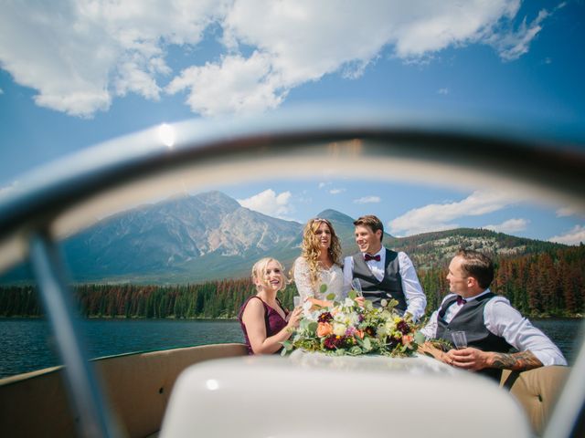Paul and Krysten&apos;s wedding in Jasper, Alberta 22