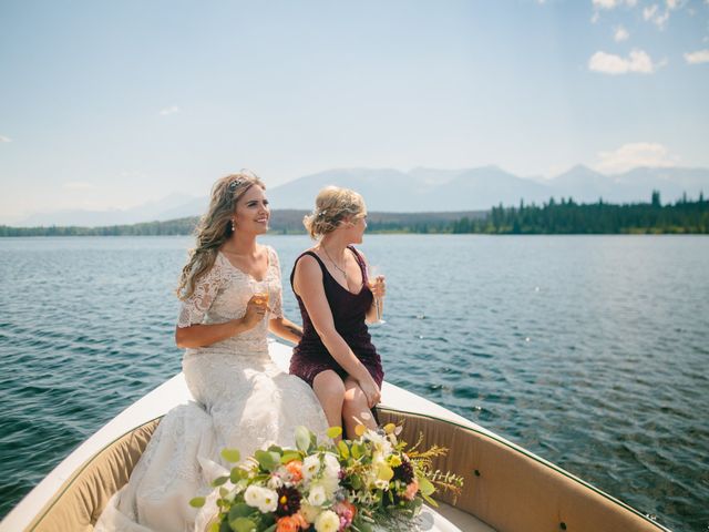 Paul and Krysten&apos;s wedding in Jasper, Alberta 25