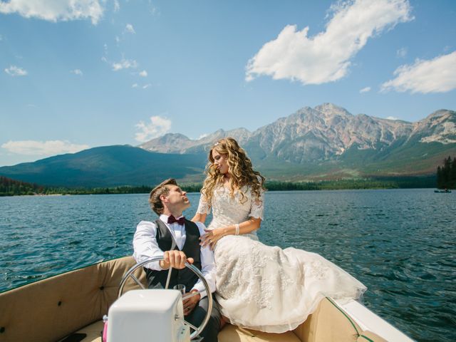 Paul and Krysten&apos;s wedding in Jasper, Alberta 26