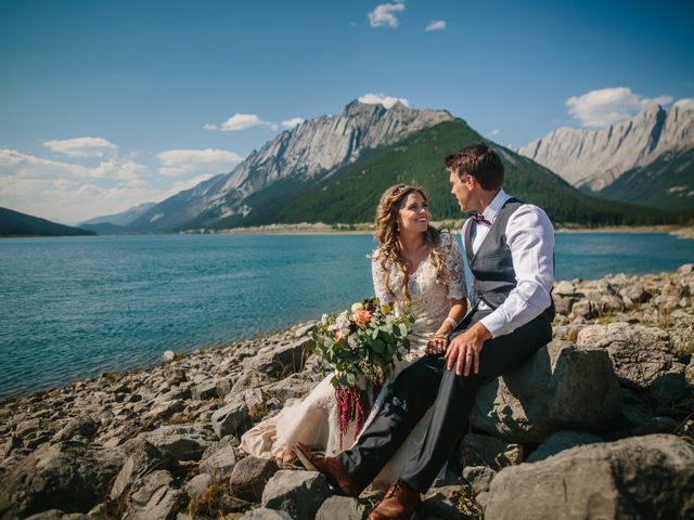 Paul and Krysten&apos;s wedding in Jasper, Alberta 36