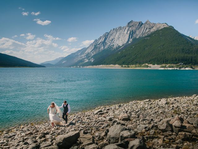 Paul and Krysten&apos;s wedding in Jasper, Alberta 40