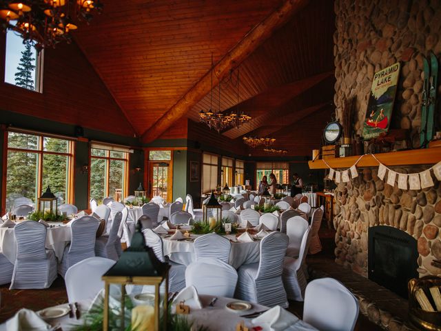 Paul and Krysten&apos;s wedding in Jasper, Alberta 44