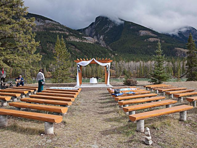 Christopher and Diana&apos;s wedding in Jasper, Alberta 1
