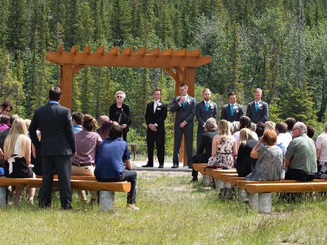 Colton and Kim&apos;s wedding in Jasper, Alberta 4