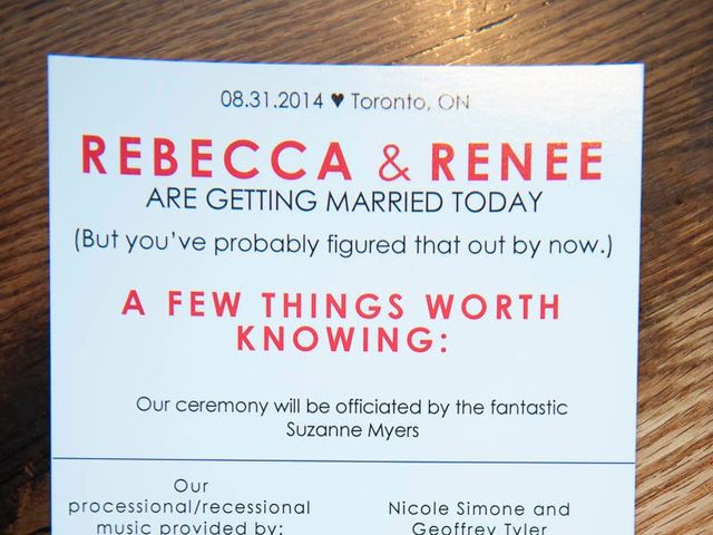 Rebecca and Renee&apos;s wedding in Toronto, Ontario 16
