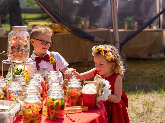 Lacey and Scott&apos;s wedding in High River, Alberta 22