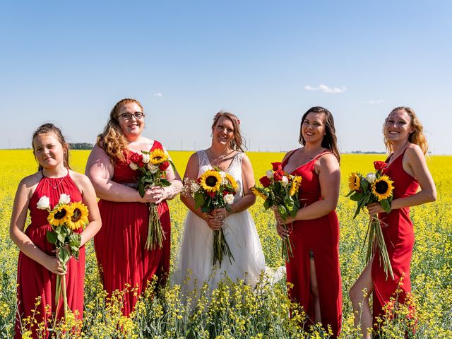 Lacey and Scott&apos;s wedding in High River, Alberta 53