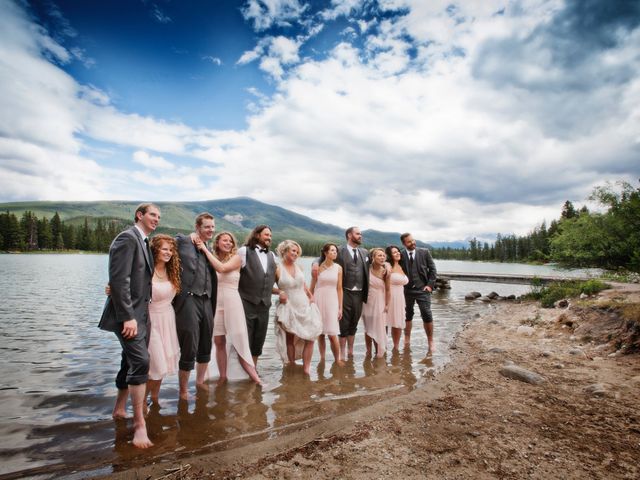 Matthew and Darby&apos;s wedding in Jasper, Alberta 11
