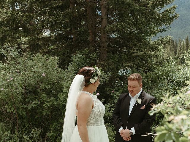 Keifer  and Caitlin &apos;s wedding in Banff, Alberta 5