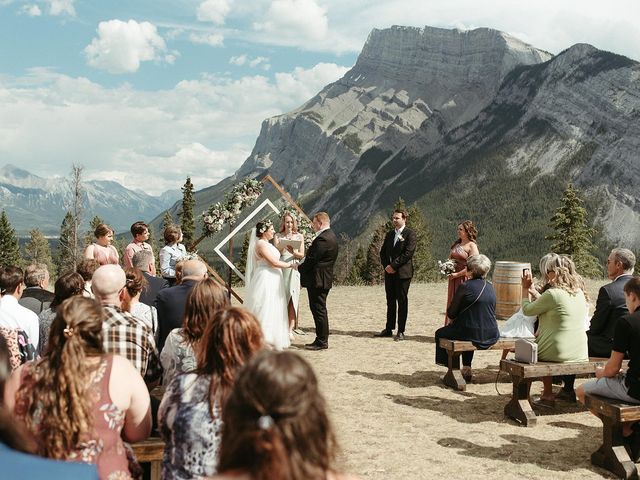 Keifer  and Caitlin &apos;s wedding in Banff, Alberta 6