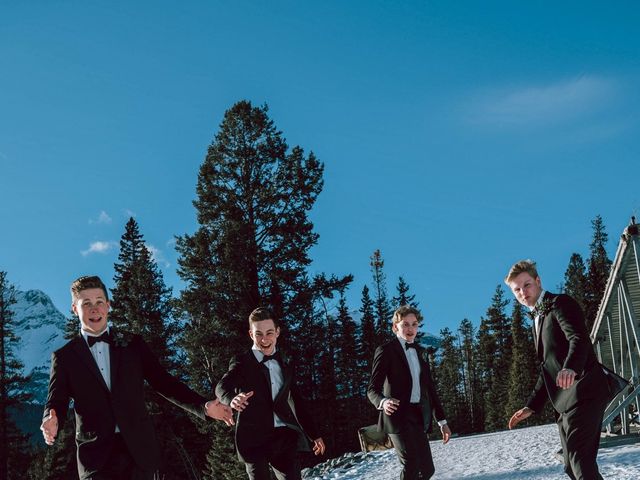 Cam and Zari&apos;s wedding in Banff, Alberta 14