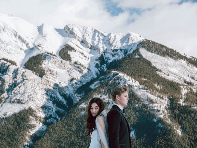 Cam and Zari&apos;s wedding in Banff, Alberta 20