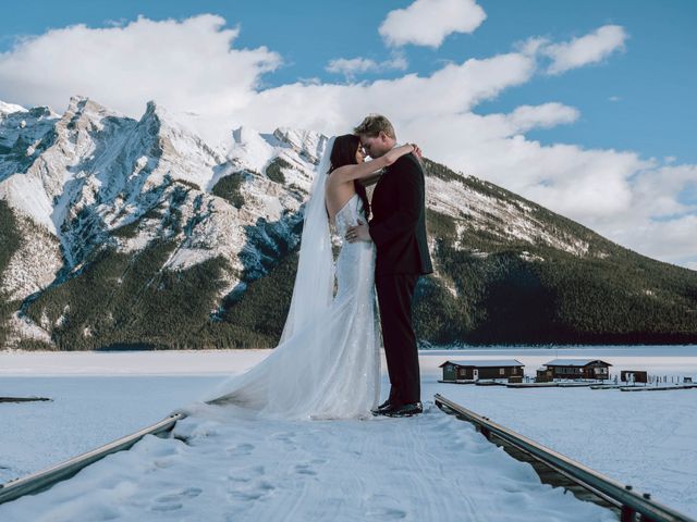 Cam and Zari&apos;s wedding in Banff, Alberta 22