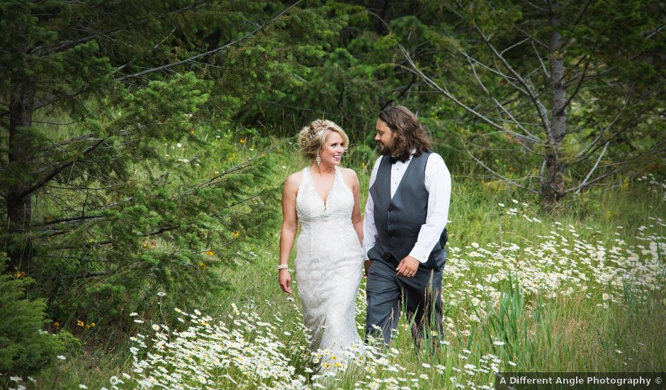 Matthew and Darby's wedding in Jasper, Alberta