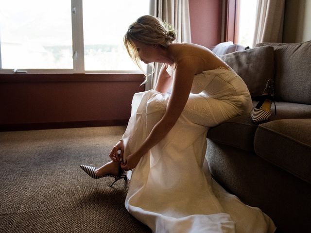 Riley Frame and Kimberly White&apos;s wedding in Canmore, Alberta 15