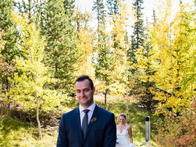 Riley Frame and Kimberly White&apos;s wedding in Canmore, Alberta 23