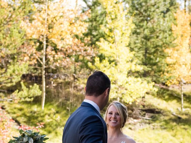 Riley Frame and Kimberly White&apos;s wedding in Canmore, Alberta 25