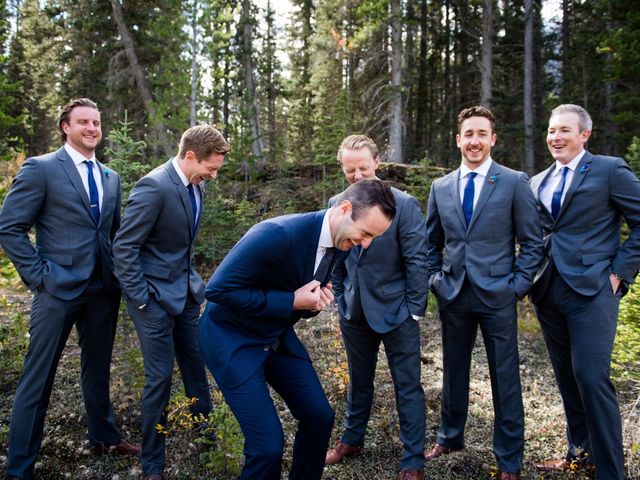 Riley Frame and Kimberly White&apos;s wedding in Canmore, Alberta 34