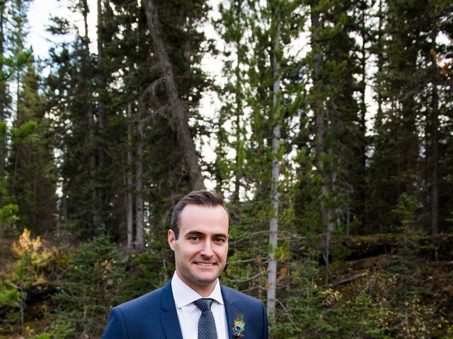 Riley Frame and Kimberly White&apos;s wedding in Canmore, Alberta 36