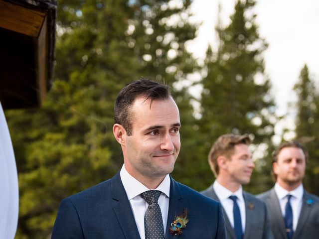 Riley Frame and Kimberly White&apos;s wedding in Canmore, Alberta 49