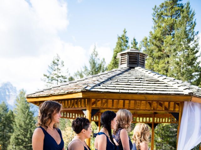 Riley Frame and Kimberly White&apos;s wedding in Canmore, Alberta 53