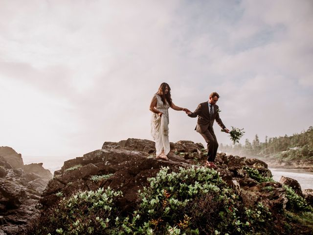 John and Astryd&apos;s wedding in Tofino, British Columbia 2