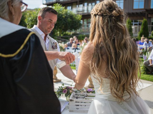 William and Caitlin&apos;s wedding in West Kelowna, British Columbia 42