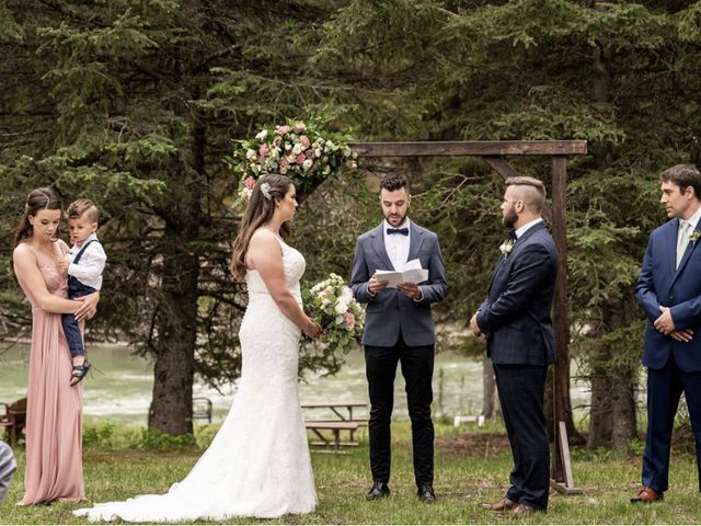 Aaron and Emilie&apos;s wedding in Cochrane, Alberta 1
