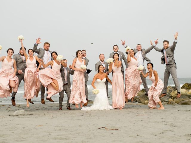 Justin and Abby's wedding in Hunts Point, Nova Scotia 9