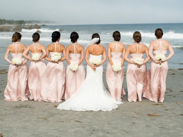 Justin and Abby's wedding in Hunts Point, Nova Scotia 12