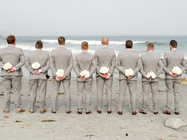 Justin and Abby's wedding in Hunts Point, Nova Scotia 13