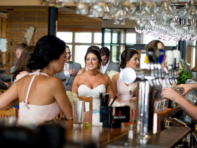 Justin and Abby's wedding in Hunts Point, Nova Scotia 2