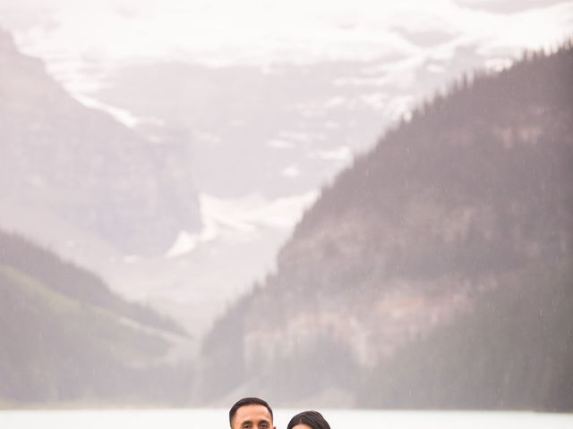 Dai and Judy&apos;s wedding in Lake Louise, Alberta 26