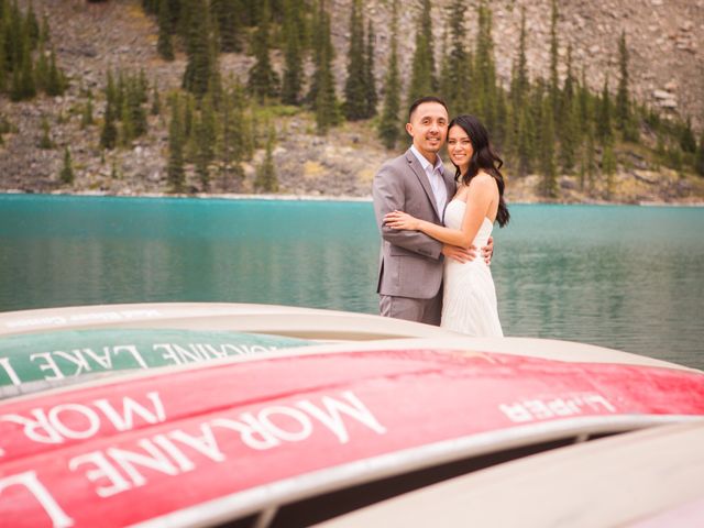 Dai and Judy&apos;s wedding in Lake Louise, Alberta 40