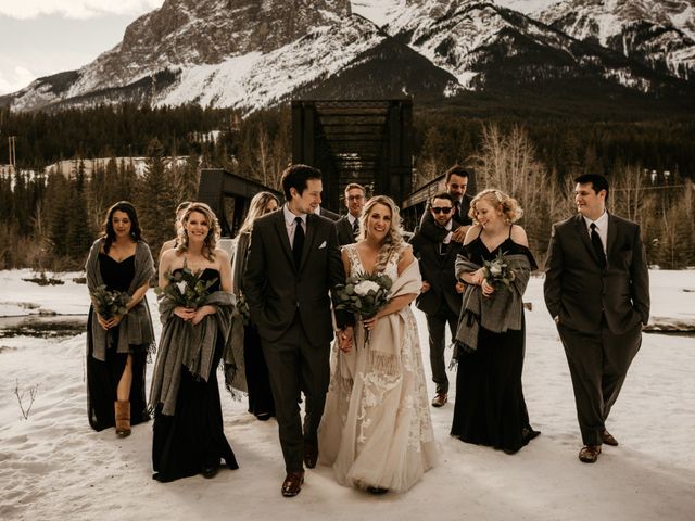 Jordan and Kalene&apos;s wedding in Canmore, Alberta 2